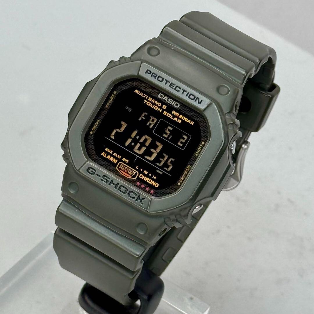 CASIO G-SHOCK GW-M5610KG【電波ソーラー】 Casio G-SHOCK GW-M5610KG-3JF Solar Radio Army Green Limited
