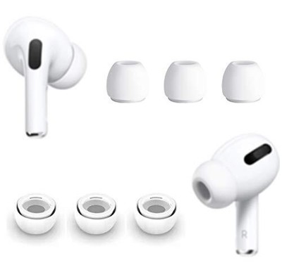 ALXCD 3 Pairs Ear Tips Compatible with AirPods Pro Headphones, Silicon Earbud...