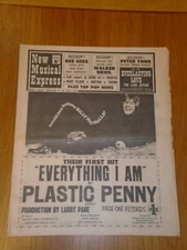 NME #1096 1968 JANUARY 13 BILLY NICHOLLS BEE GEES PETER TORK PLASTIC PENNY