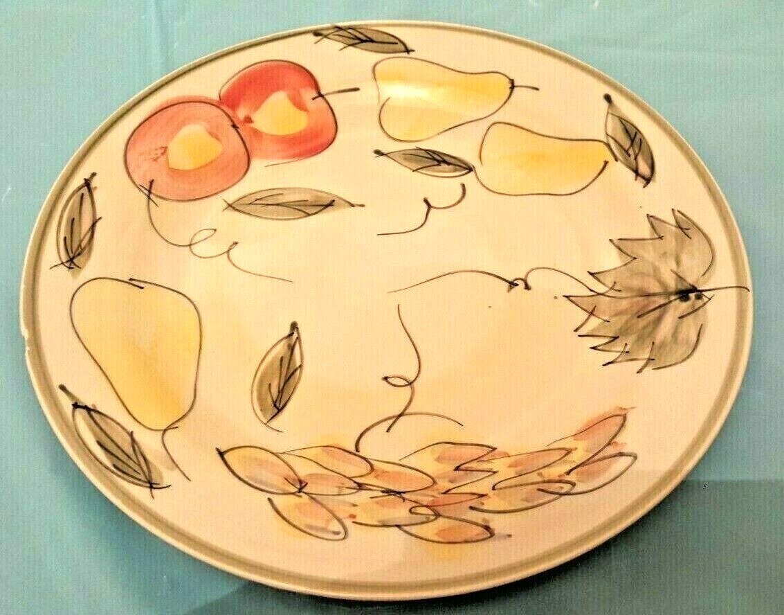 Vintage ROYAL NORFOLK DINNER PLATE FRUIT DESIGN STONEWARE DISH 10.5" New w/Tag eBay