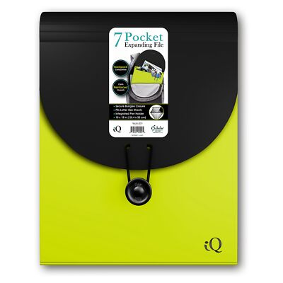 7 Pocket Expanding Backpack Folder Color May Vary 30710 | eBay