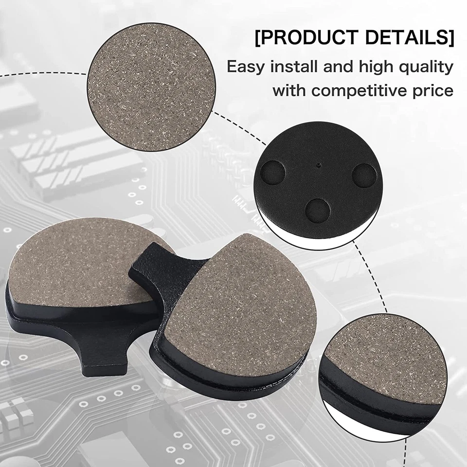 Brake Pads for Harley Davidson Fat Boy Flstf Heritage Springer/Softail Dyna Foto 3 de 4