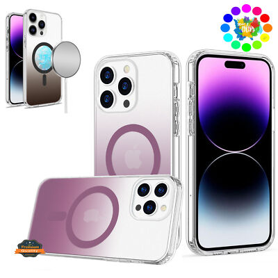For Apple iPhone 14 /Plus Pro Max Hybrid Frosted with