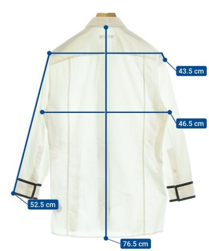 BALMAIN Casual Shirts WhitexBlack 39(Approx. M) 2200575119017 - Picture 7 of 7