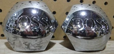 BOSS MOTORSPORTS  CUSTOM WHEEL CENTER CAP #3149 PAIR OF 2