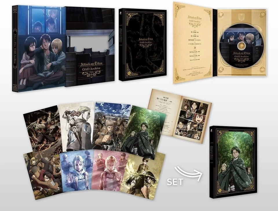 Attack on Titan OAD Archive Blu-ray Japan New - Image 3 of 4