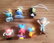 13-częściowy zestaw Minions + Happy Hippos do zabawy + kolekcjonowania - prezent urodzinowy