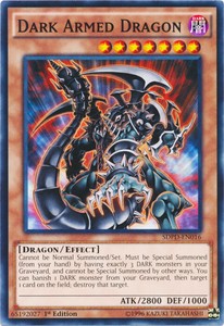Dark Armed Dragon - SDPD-EN016 - Common - 1st Edition x3 - Near Mint