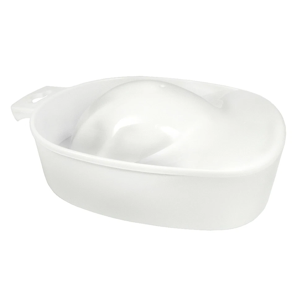 Manikür Schale Handbad Schale Weiß Nails Art Handbadschale Nagelstudio Glitter - Bild 2 von 3