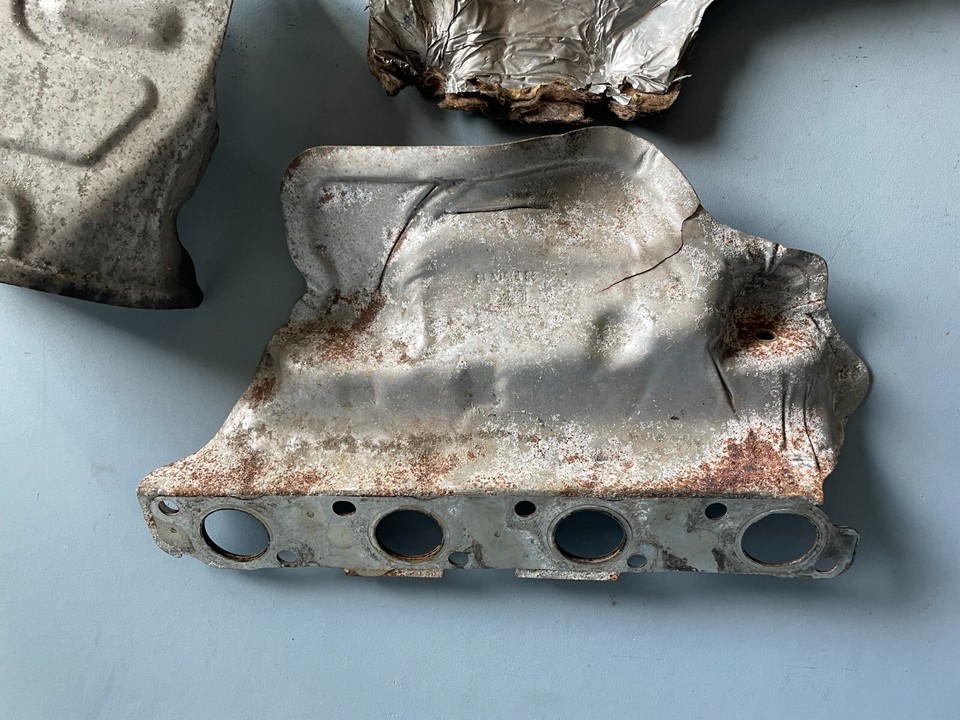 Ford Fiesta 1.4 TDCi MK7 200812 Engine Exhaust Heat Shields x3 (Fast