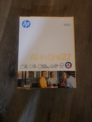 HP Papers 207000 All-In-One22 8.5 x 11 96 Bright Paper - White (1-Ream) New