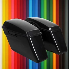 Unpainted Hard Saddlebags bags For 2014-2024 Harley Davidson Touring Road Glide