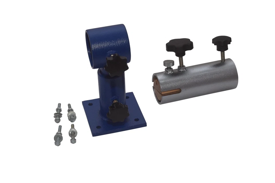 New Improved 360 Deg Swivel Knife Makers Vise 150 mm long jaws with Steel Knobs - Image 3 of 4