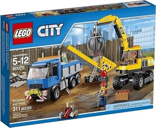 LEGO CITY: Yellow Construction Excavator (60420) KO | eBay