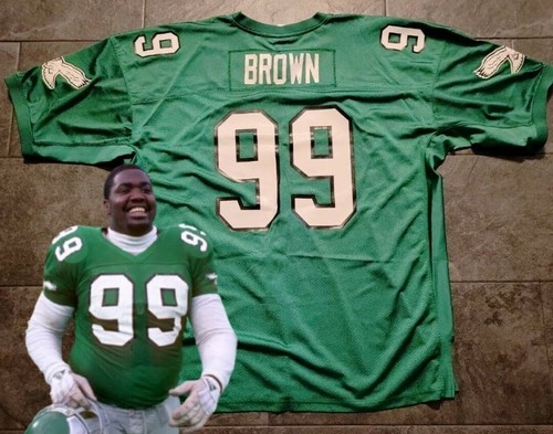 AUTHENTIC VINTAGE JEROME BROWN EAGLES 