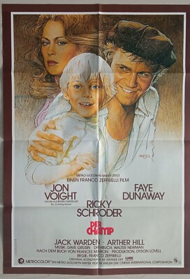 E57 Kinoplakat  DER CHAMP Jon Voight / Faye Dunaway