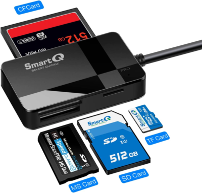 Smartq C368 Pro USB 3.0 Multi-Card Reader, Plug N Play | eBay