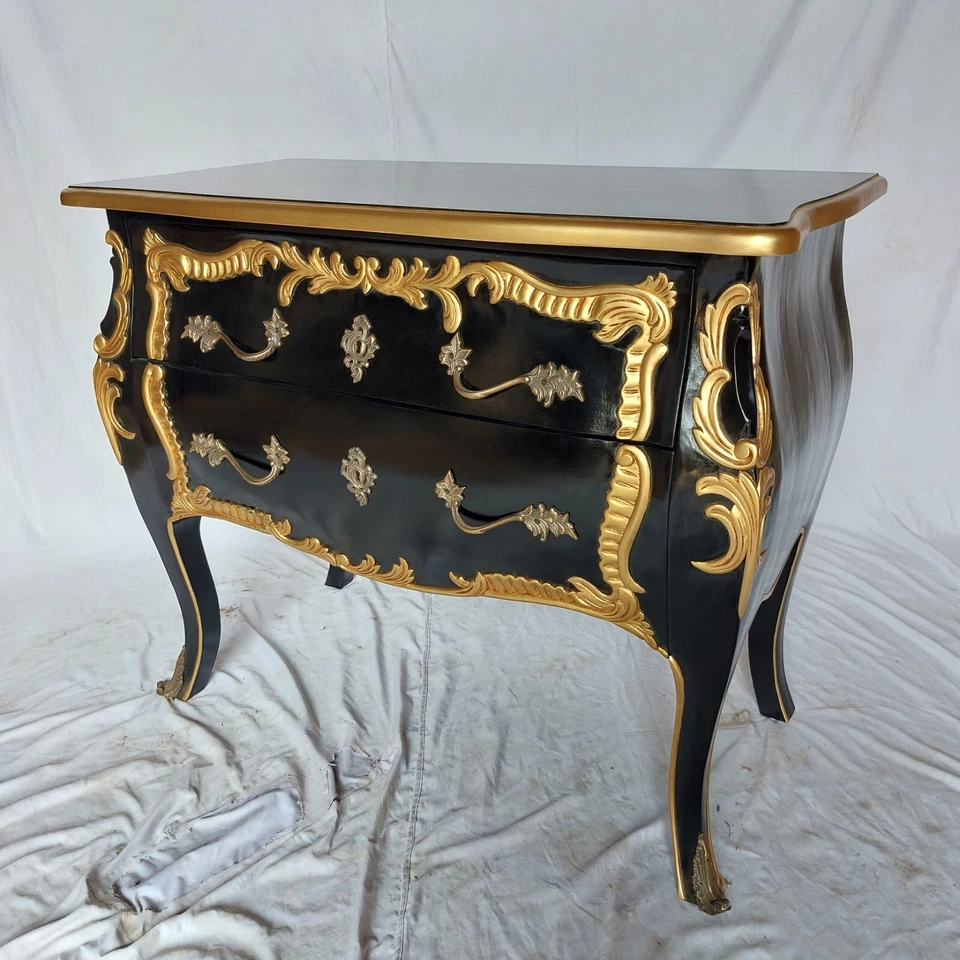 Königlich antike Kommode Anrichte Barock Louis Seize Rokokostil Sideboard 93cm - Bild 1 von 4