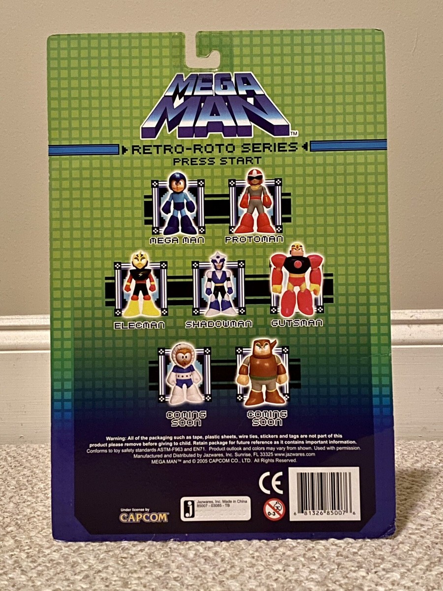 Megaman Mega Man Retro - Roto Shadowman 2005 Figure Jazwares