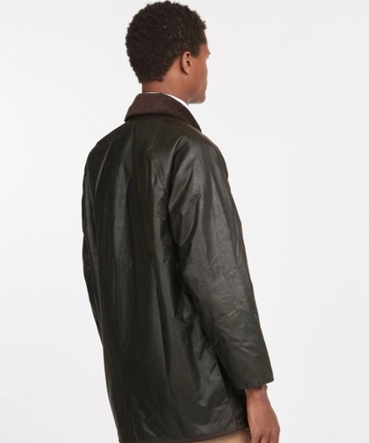 Barbour beaufort Wax Jacket Sage 34 - Picture 5 of 6
