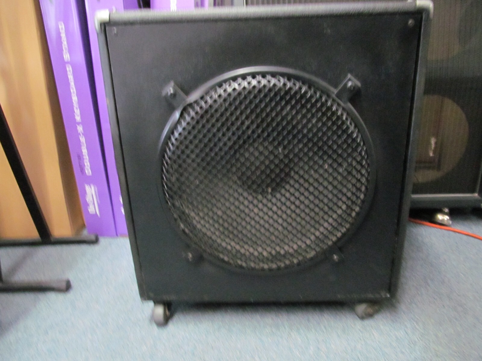 Carvin 15" Bass Speaker w/ Casters eBay