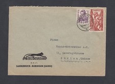 SAAR 1949-53 THREE 'PANTHER? MOTOSTANDARD COVERS SAARBRUCKEN TO SWITZERLAND