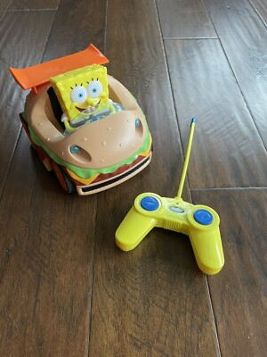 Spongebob Remote Control Krabby Patty CAR 