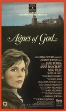 Agnes of God Betamax, 1986 Jane Fonda Meg Tilly NOT VHS RARE