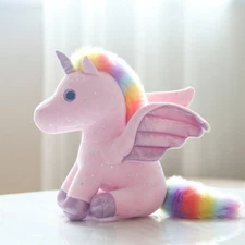 20/30cm Unicorn Plush Toys Soft Stuffed Animal Nursery Doll Kids Birthday Gifts