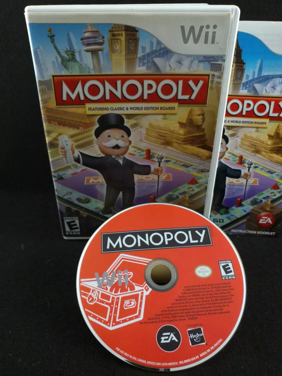 Monopoly on sale for wii