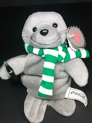 coca cola bean bag plush 1997