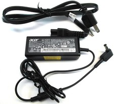 Genuine Acer Laptop Charger AC Adapter Power Supply ADP-45HE D 19V 45W 5.5mm Tip