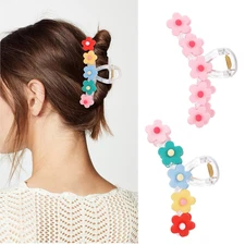 Hair Claw Clips for Women,2Pcs Large Non-Slip Metal Sparkly Butterfly Hair Clips