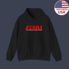 TAMA Drums Men's Black Size S to 3XL