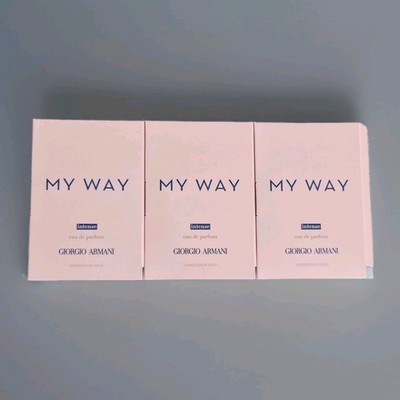 3 Proben Armani My Way Intense 3x 1,2 ml EdP Spray