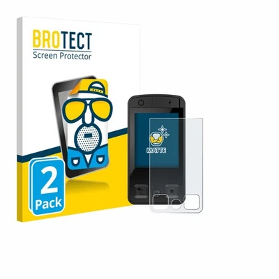 BROTECT 2x Schutzfolie matt für Bosch Kiox 400C Panzerfolie Displayschutz