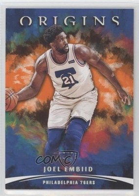 2021-22 Panini Origins Orange 5/75 Joel Embiid #21 0s6v