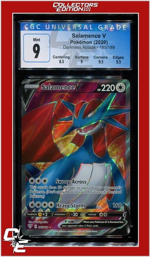 Salamence V graded CGC 9 for sale on eBay