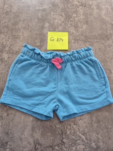 Kurze Hose Gr. 104 Mädchen impidimpi blau - Bild 1 von 2