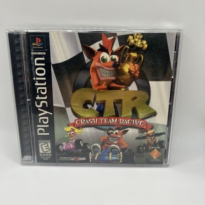 CTR Crash Team Racing PS1 CIB   Complete w/ Manual   PlayStation