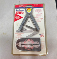 Gerber Multi-Plier Needlenose 6-Tool Multi-Tool w/ Sheath, Stainless Steel