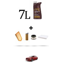 Hoffcar Service Kit 4 Filter Und 7L ÖL FüR Mercedes CLS (C257) 300D 180Kw Ab