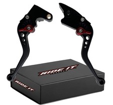 Short Brake Clutch Levers Black Fits CBR600RR 2003-2006 CBR954RR 2002-2003