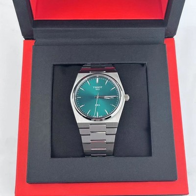 Tissot PRX Grün Herrenuhr - T137.410.11.091.00 40mm / BRANDNEU/ OVP /ORIGINAL 