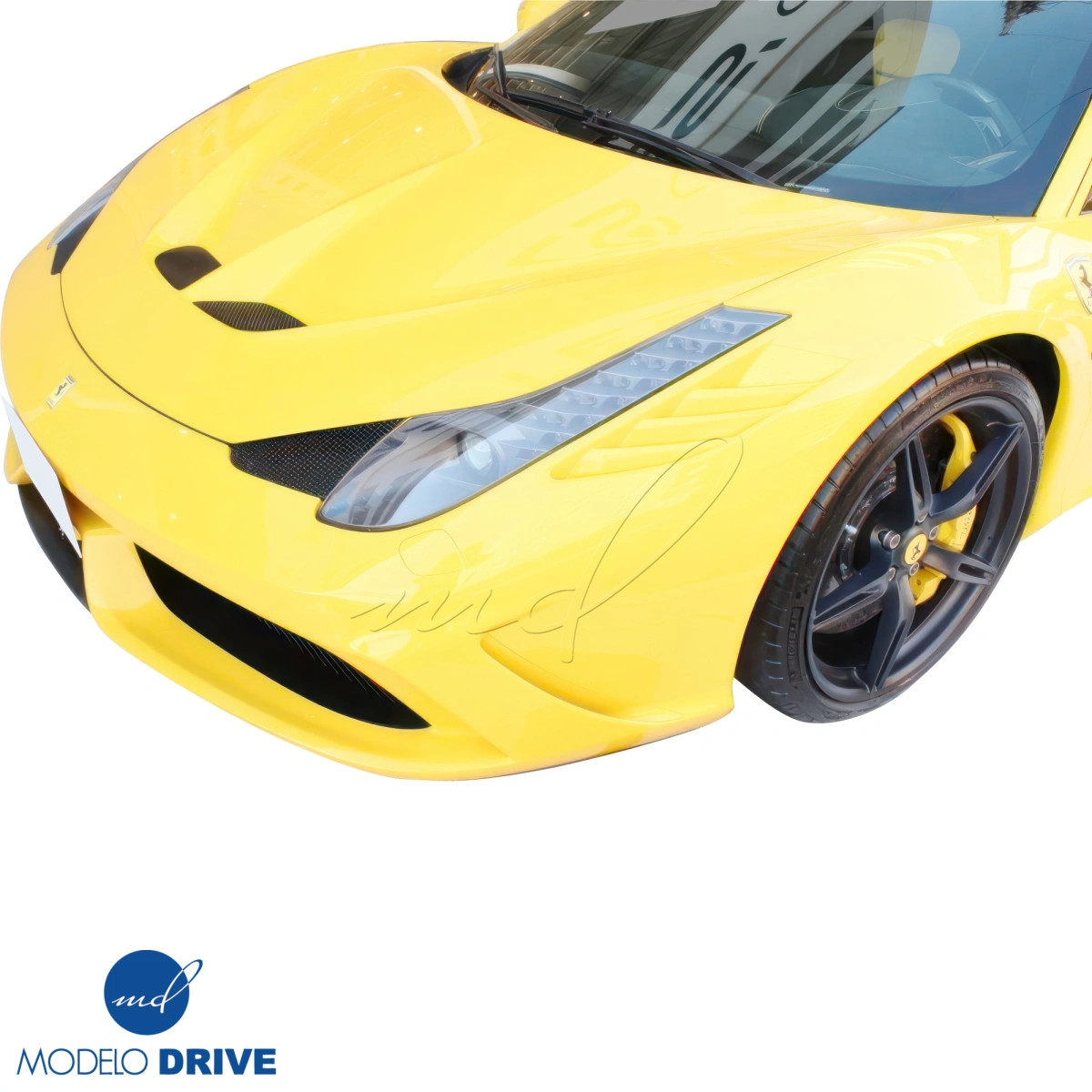 ModeloDrive FRP Speciale Style Front Bumper for 458 Ferrari 10-15 modelodrive_1