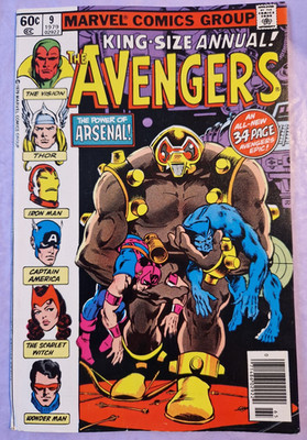 The Avengers Annual #9 King Size 1979 Marvel Comics Excellent Condition 8.0 VF