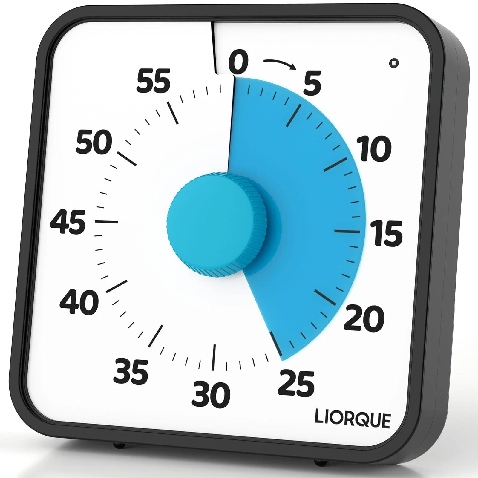 60 Minute Visual Timer for Kids and Adults, Non-Ticking 7.5 Inch Large Visual...
