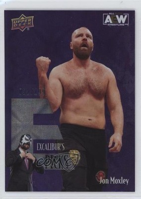 2023 AEW All Elite Wrestling Excalibur's Picks Silver Foil /199 Jon Moxley 0rr0