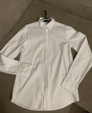 Versace Plain long sleeve White Men’s Shirt Size40
