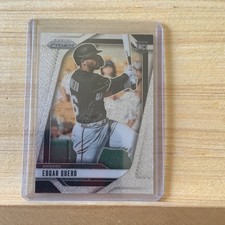 2025 Panini Prizm Silver Glitter Prizm #216 Edgar Quero SSP White Sox B-20